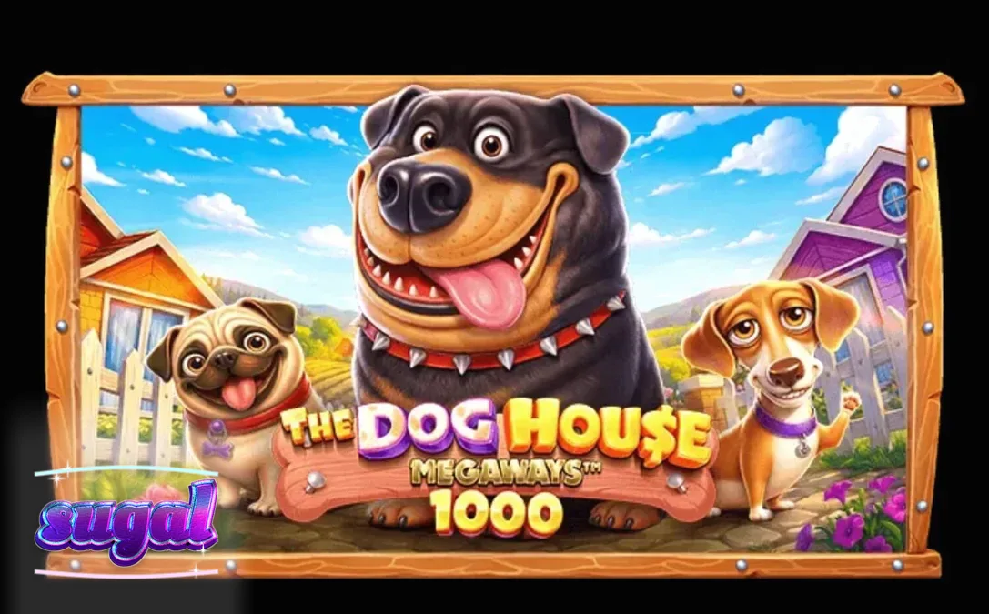 The Dog House Megaways 1000 slot gameplay screen